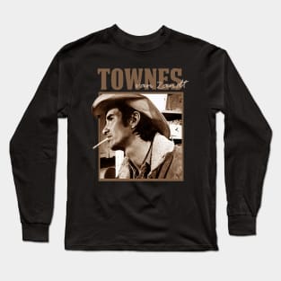 townes van zandt vintage Long Sleeve T-Shirt